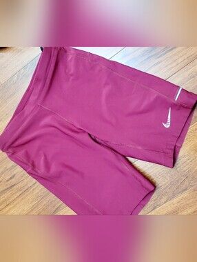 Nike Burgundy Dri-Fit shorts, Size M running hiking